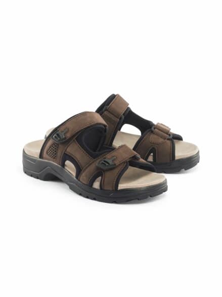 Trekking Pantolette Braun