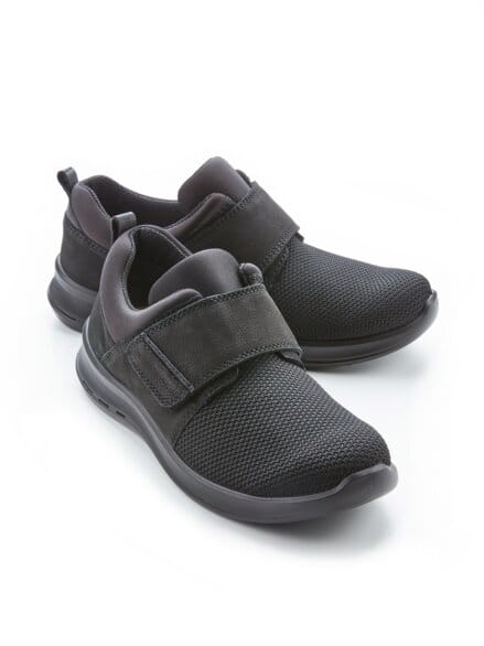 Hallux-Klettsneaker Extraweich Schwarz Hallux-Klettsneaker Extraweich Schwarz