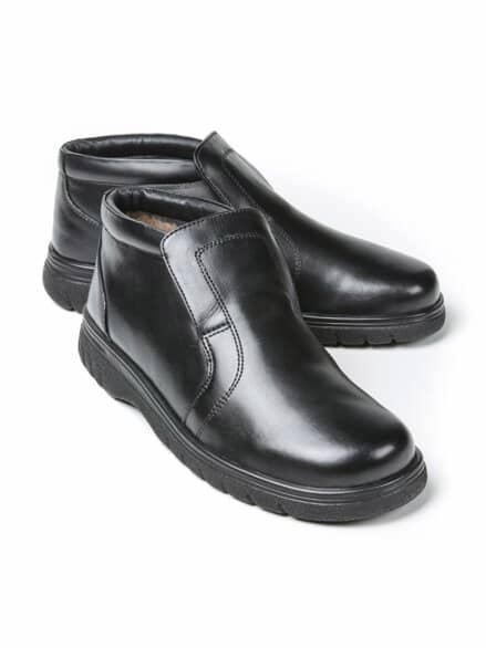 Lammfell-Boot Ultraleicht Schwarz Lammfell-Boot Ultraleicht Schwarz