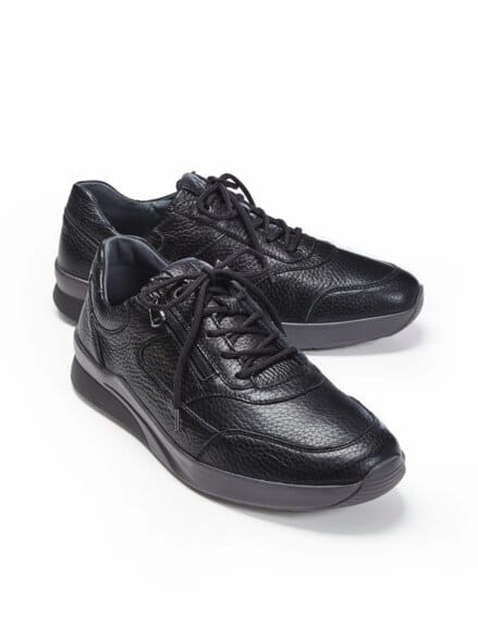 Waldläufer-Komfortschuh Hirschleder Schwarz Waldläufer-Komfortschuh Hirschleder Schwarz