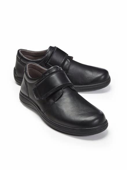 Hallux-Klettslipper Extraweit Schwarz Hallux-Klettslipper Extraweit Schwarz