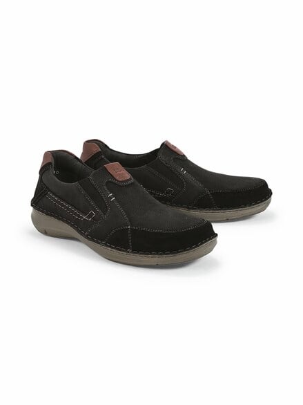 J.S.-Komfortslipper Dehnzone Schwarz J.S.-Komfortslipper Dehnzone Schwarz