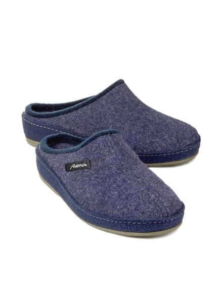 Wollfilz-Pantolette Marine Wollfilz-Pantolette Marine