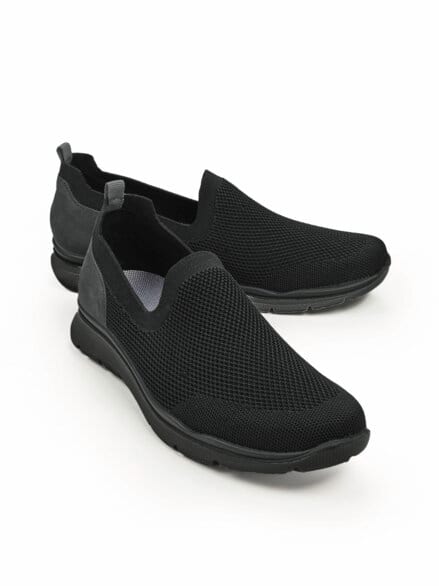 Hallux-Slipper Extraleicht Schwarz