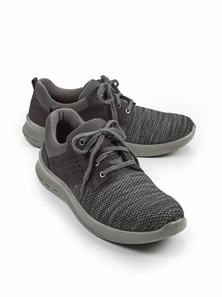 Hallux-Schnürer Extraweich Grau