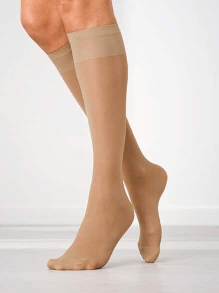 Leicht-Stütz-Strümpfe 40 DEN 2 Paar Puder Leicht-Stütz-Strümpfe 40 DEN 2 Paar Puder