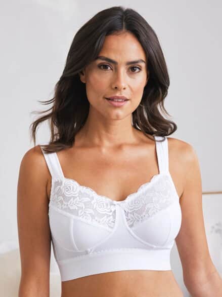 Komfort-BH Softness Weiß