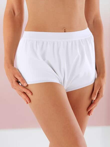 Damen-Inkontinenz-Überhose Weiß