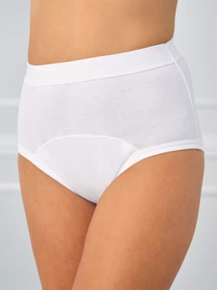 Inkontinenz-Schutzslip Plus Maxi Weiß