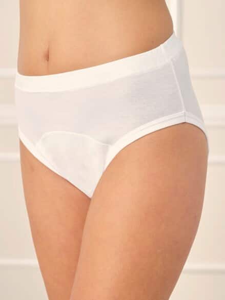 Inkontinenz-Schutzslip Plus Midi Weiß
