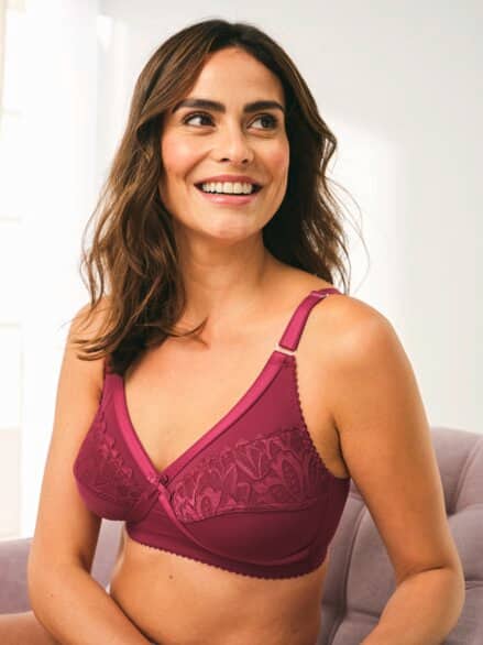 Form-BH Stütz-Kreuz Bordeaux