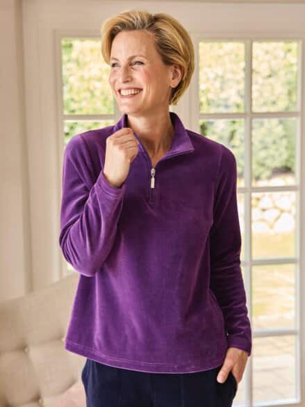 Nicki-Troyer Kuschelweich Violett Nicki-Troyer Kuschelweich Violett