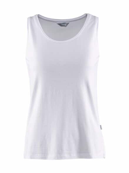 Viskose-Top Weiß