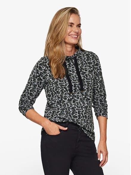 Rabe Flausch Swearshirt Grau