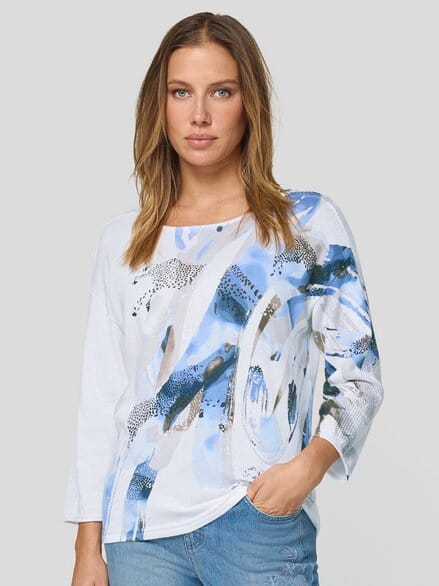 Rabe Strickpullover Safari Hellblau