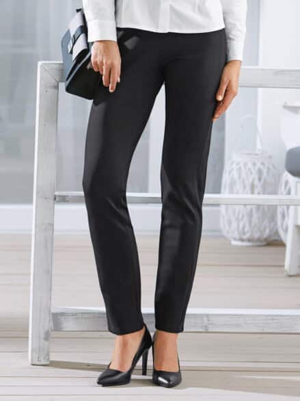 City-Komfort-Schlupfhose Schwarz