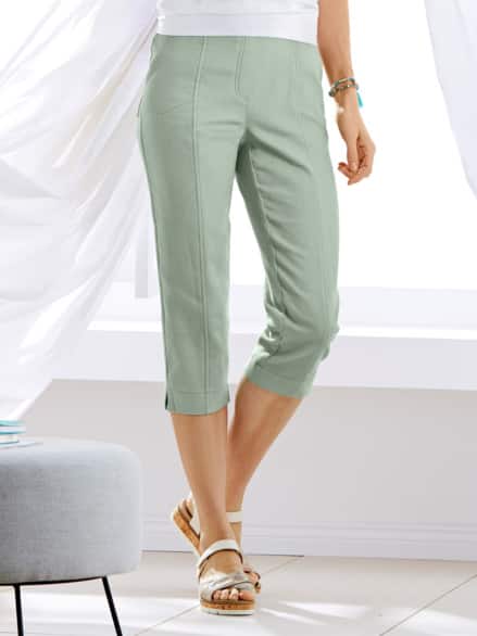 Capri-Schlupfbund Reisehose Mint Capri-Schlupfbund Reisehose Mint