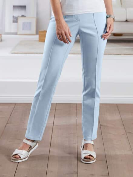 Schlupfbundhose Perfekt-in-Form Hellblau Schlupfbundhose Perfekt-in-Form Hellblau