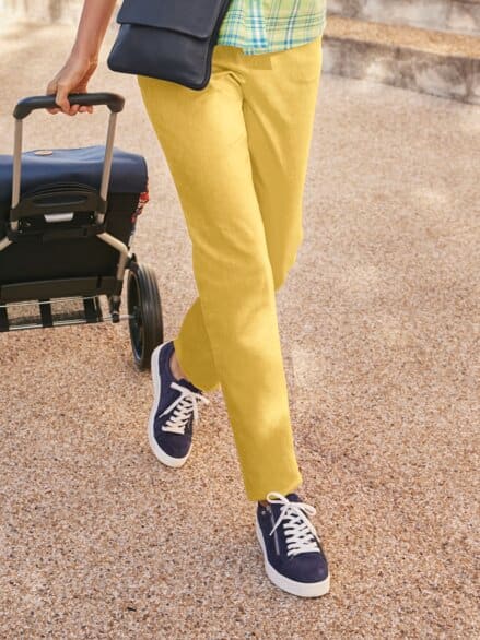 Q10-Jeans Hautschmeichler Sonnengelb Q10-Jeans Hautschmeichler Sonnengelb