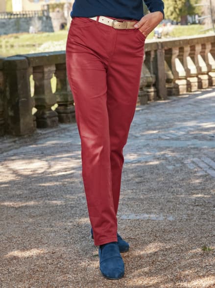 Bequembundhose Thermowärme Rostrot