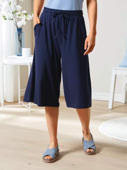 Jersey-Hosenrock Schlupfbund Marine