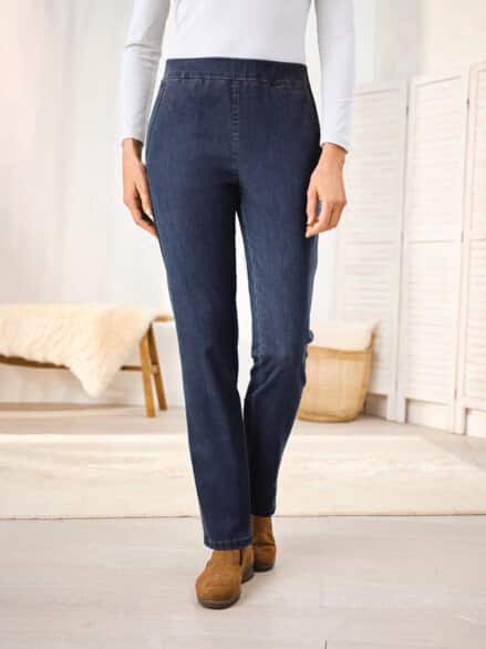 Thermo-Stretch-Jeans Dark Blue Denim Thermo-Stretch-Jeans Dark Blue Denim