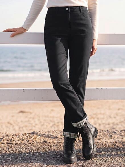 Zauberbund Thermojeans Black