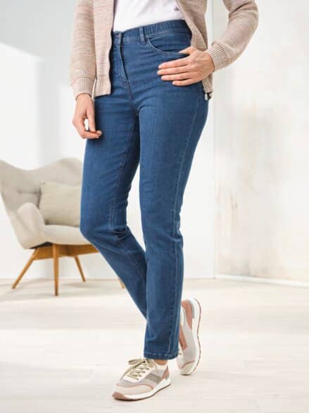 Flexbund-Jeans Extrafrisch Mid Blue Denim Flexbund-Jeans Extrafrisch Mid Blue Denim
