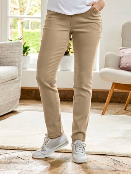 Bequembundhose Powerstretch Beige