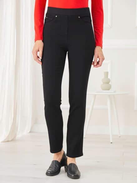 Bequembundhose Powerstretch Schwarz