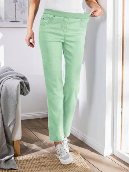 Bequembundhose Powerstretch Mintgrün