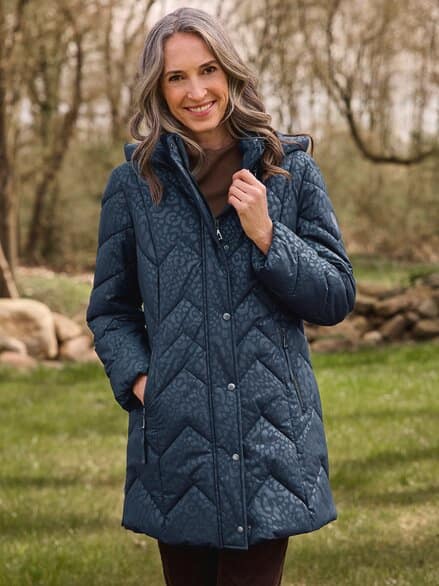 Longjacke Glanzstück Marine