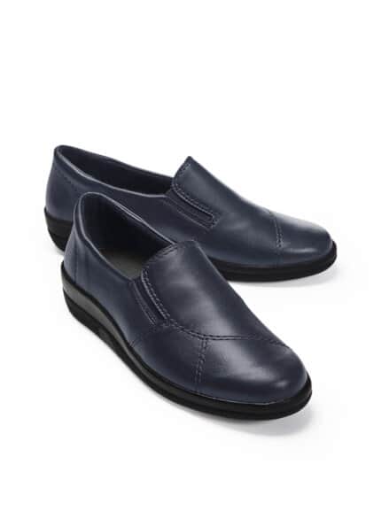 Hallux-Slipper-Thermoleicht Navy