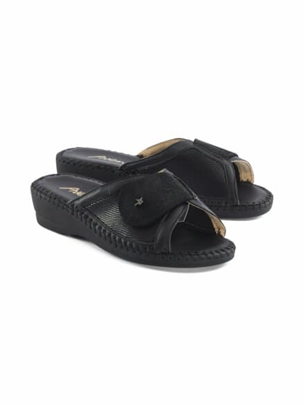 Hallux-Pantolette Supersoft Schwarz Hallux-Pantolette Supersoft Schwarz