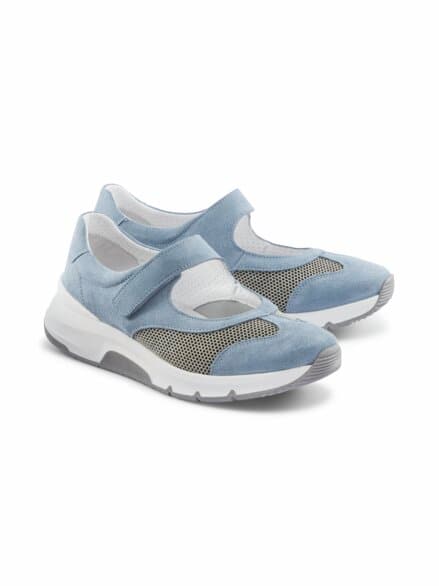 Hallux-Active-Klettballerina Blau Hallux-Active-Klettballerina Blau