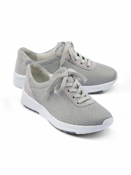 Semler-Mesh Sneaker Grau