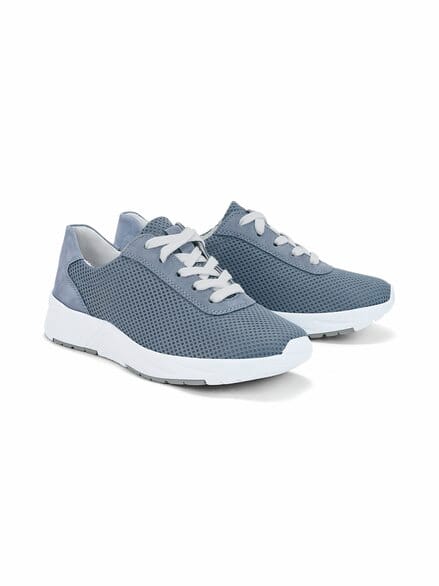Semler-Mesh Sneaker Taubenblau