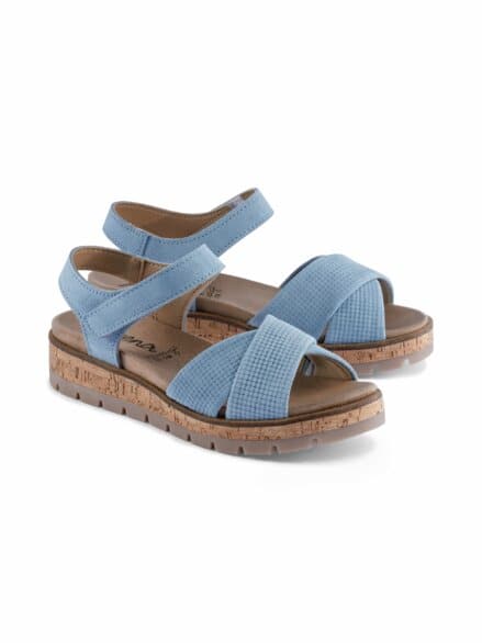 Hallux-Sandale Weichfußbett Hellblau Hallux-Sandale Weichfußbett Hellblau