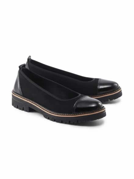 Hallux-Ballerina Schrittsicher Schwarz Hallux-Ballerina Schrittsicher Schwarz