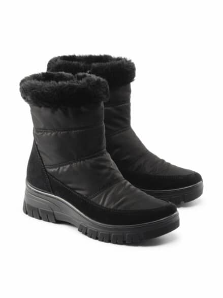 Aquastop-Stiefel Wetterfest Schwarz Aquastop-Stiefel Wetterfest Schwarz