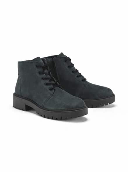 Hallux-Stiefelette Trittsicher Dunkelgrau Hallux-Stiefelette Trittsicher Dunkelgrau