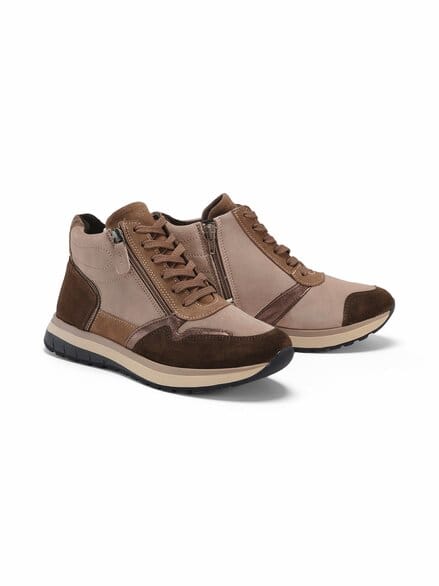 Hallux-Reißverschluss Bootie Beige Hallux-Reißverschluss Bootie Beige