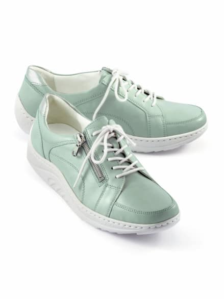 Waldläufer-Rollsohlen Schnürer Mint Waldläufer-Rollsohlen Schnürer Mint