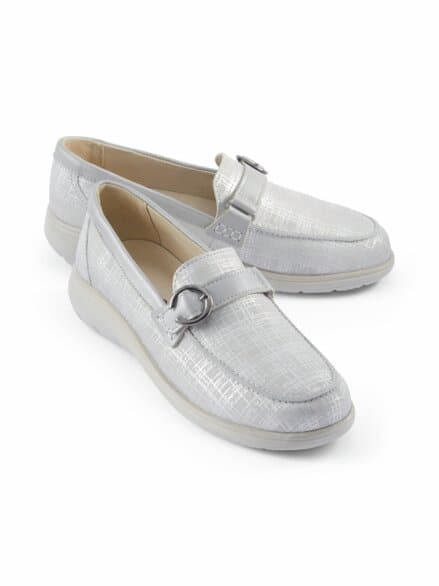Bequem-Slipper Antishock Silber