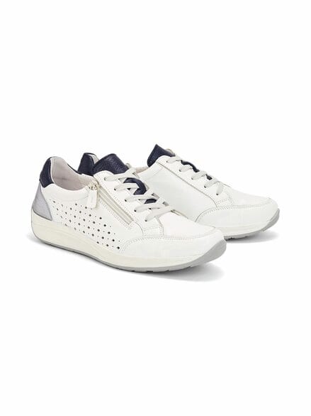 Hirschleder-Schnürer Luftkomfort Weiß