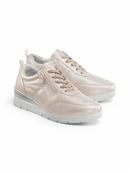 Bequem-Schnürer sensitiv Beige Metallic Bequem-Schnürer sensitiv Beige Metallic