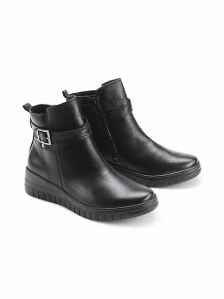 Hallux-Soft-Stiefelette Schwarz Hallux-Soft-Stiefelette Schwarz