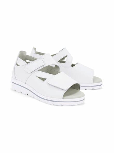 Sandalenschuh-Extraweite Weiß