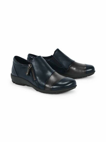 J.Seibel-RV-Slipper flexibel Blau-Grün