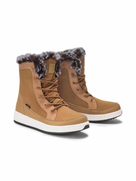 Winter-Bootie Aquastop Braun